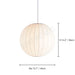 Bubble Mulberry Silk Pendant Lamp - Simprolos
