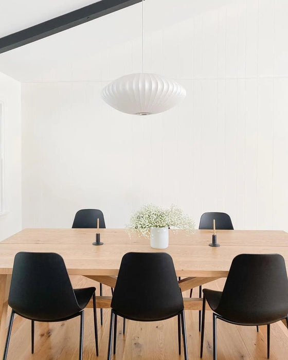 Bubble Mulberry Silk Pendant Lamp - Simprolos