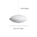 Bubble Mulberry Silk Pendant Lamp - Simprolos