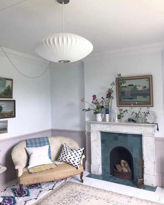 Bubble Mulberry Silk Pendant Lamp - Simprolos