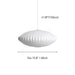 Bubble Mulberry Silk Pendant Lamp - Simprolos