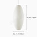 Bubble Mulberry Silk Pendant Lamp - Simprolos