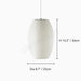 Bubble Mulberry Silk Pendant Lamp - Simprolos