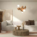 Bubble Wood Balls Chandelier - Simprolos
