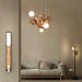 Bubble Wood Balls Chandelier - Simprolos