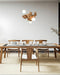 Bubble Wood Balls Chandelier - Simprolos