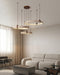 Celestial Orbit Travertine Chandelier Simprolos