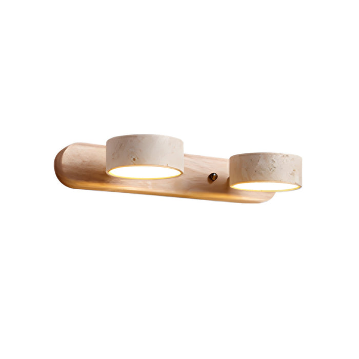 Travertine Duo Wall Light Simprolos