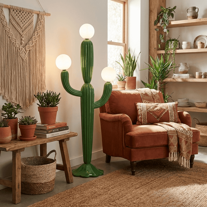 Cactus Glow Floor Lamp - Simprolos