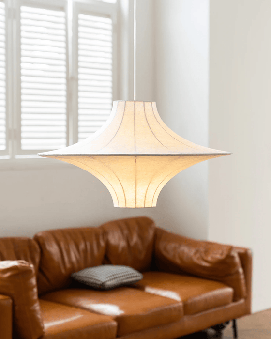 Caela Silk Pendant Lamp - Simprolos