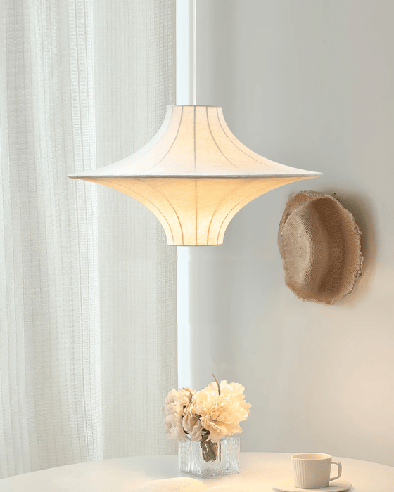 Caela Silk Pendant Lamp - Simprolos