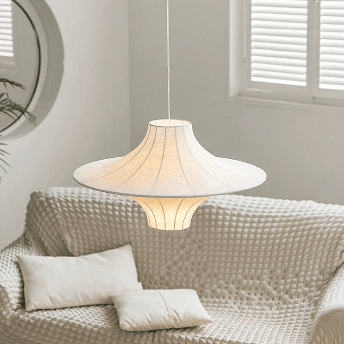 Caela Silk Pendant Lamp - Simprolos