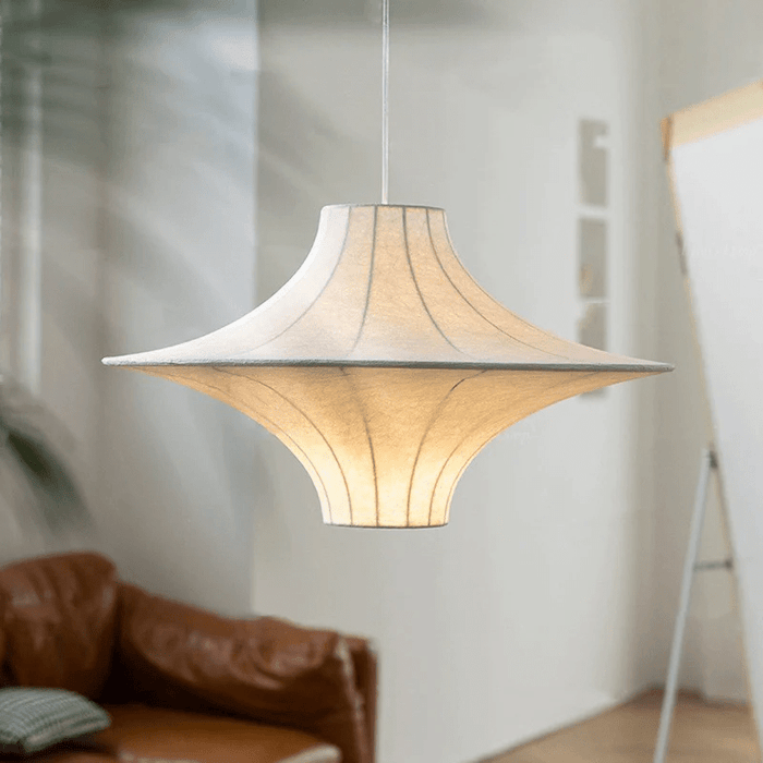 Caela Silk Pendant Lamp - Simprolos