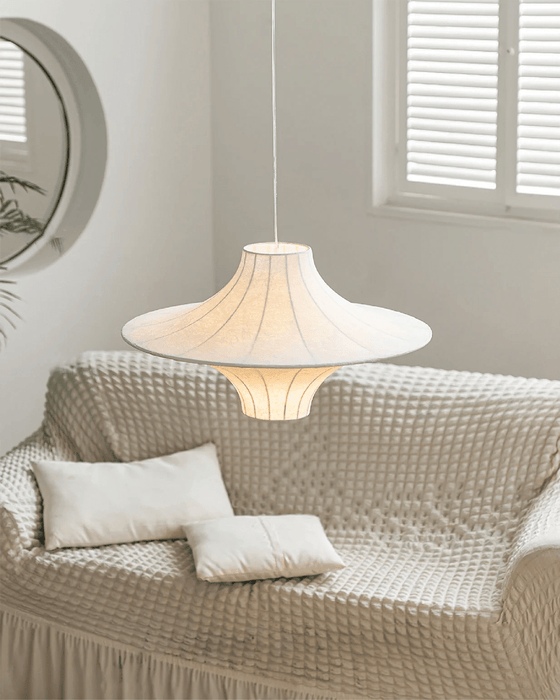 Caela Silk Pendant Lamp - Simprolos