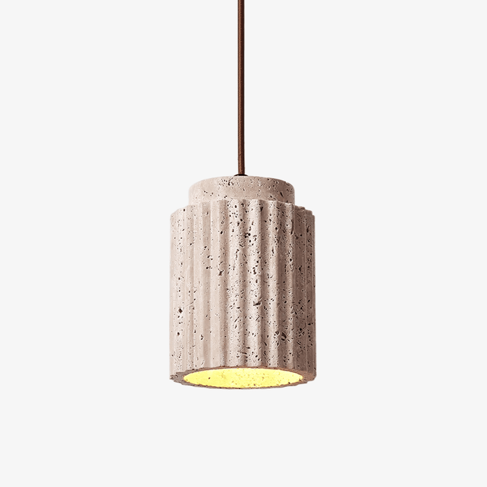 Caelia Travertine Pendant Light - Simprolos
