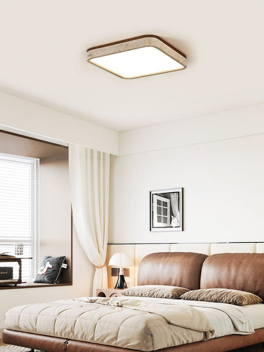 Calden Travertine Ceiling Lamp - Simprolos
