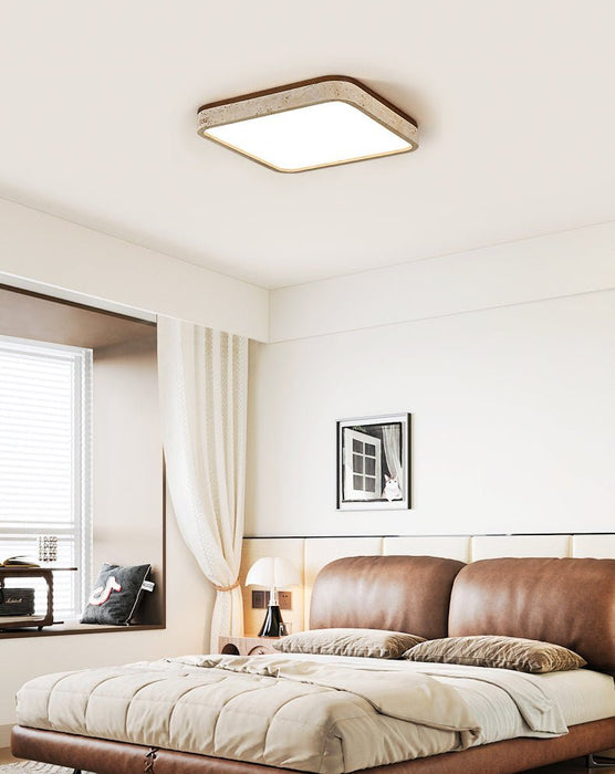 Calden Travertine Ceiling Lamp - Simprolos