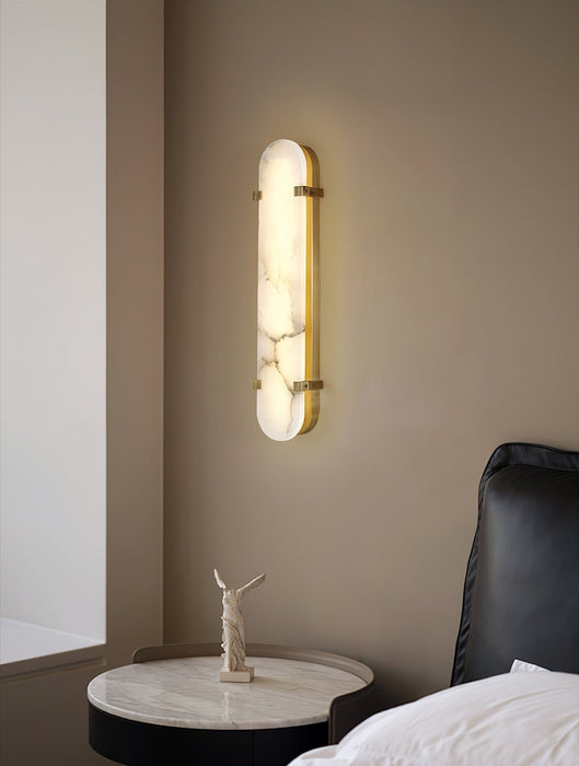 Calla Alabaster Wall Sconce - Simprolos