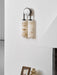 Calla Ribbed Alabaster Sconce - Simprolos
