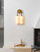 Calla Ribbed Alabaster Sconce - Simprolos