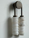 Calla Ribbed Alabaster Sconce - Simprolos