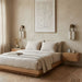Calla Ribbed Alabaster Sconce - Simprolos