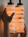 Calla Ribbed Alabaster Sconce - Simprolos