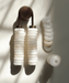 Calla Ribbed Alabaster Sconce - Simprolos