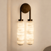 Calla Ribbed Alabaster Sconce - Simprolos
