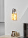Calla Ribbed Alabaster Sconce - Simprolos