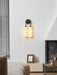 Calla Ribbed Alabaster Sconce - Simprolos