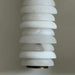 Calla Ribbed Alabaster Sconce - Simprolos