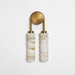Calla Ribbed Alabaster Sconce - Simprolos