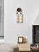 Calla Ribbed Alabaster Sconce - Simprolos