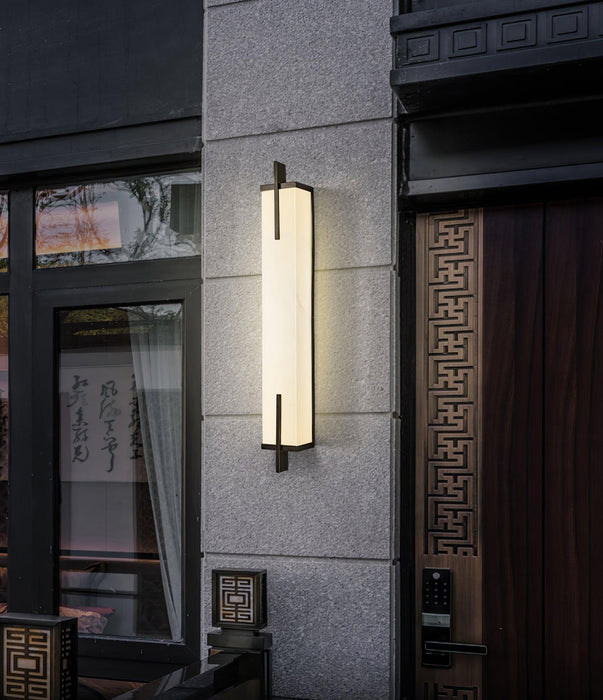 Calliope Alabaster Wall Sconce - Simprolos
