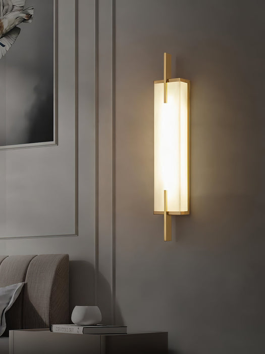 Calliope Alabaster Wall Sconce - Simprolos