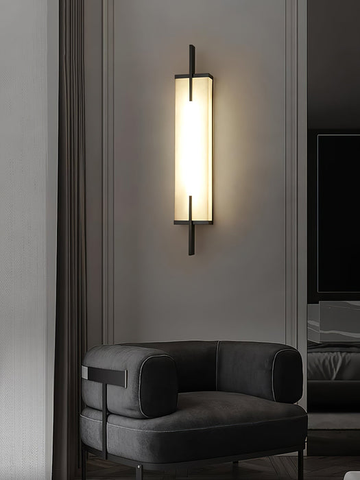 Calliope Alabaster Wall Sconce - Simprolos