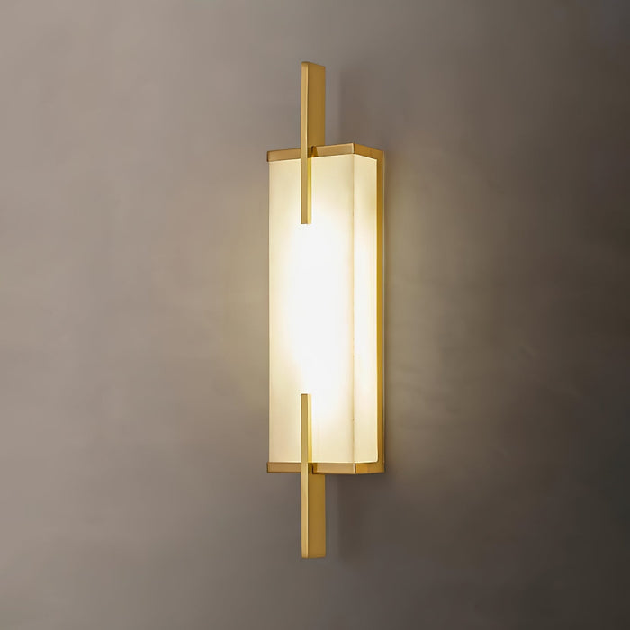 Calliope Alabaster Wall Sconce - Simprolos