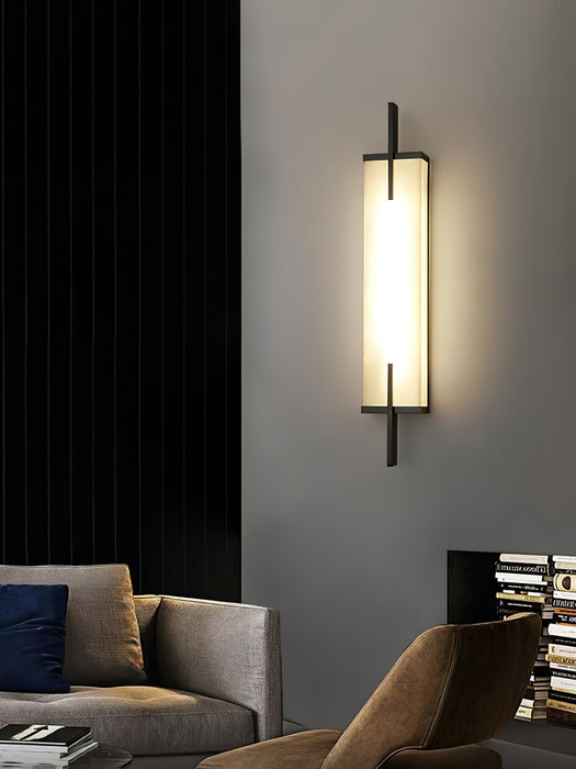 Calliope Alabaster Wall Sconce - Simprolos