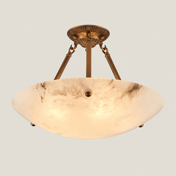Calyra Alabaster Ceiling Light - Simprolos