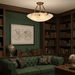 Calyra Alabaster Ceiling Light - Simprolos