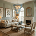 Calyra Tiered Glass Chandelier - Simprolos