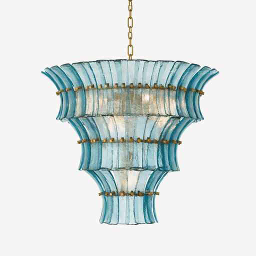 Calyra Tiered Glass Chandelier - Simprolos