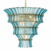 Calyra Tiered Glass Chandelier - Simprolos