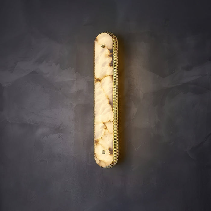 Calyxon Alabaster Wall Sconce - Simprolos