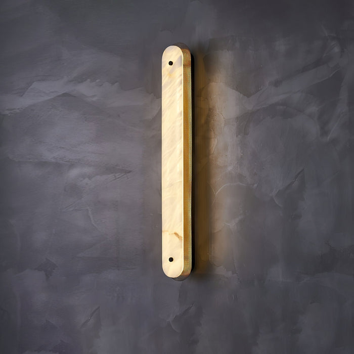 Calyxon Alabaster Wall Sconce - Simprolos