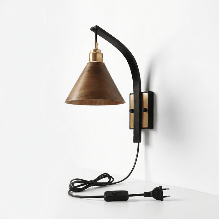 Camber Arc Plug - in Wall Sconce - Simprolos