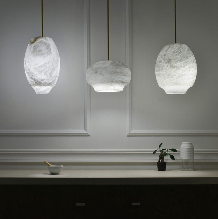 Camille Alabaster Pendant Lamp - Simprolos