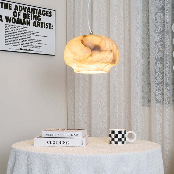 Camille Alabaster Pendant Lamp - Simprolos
