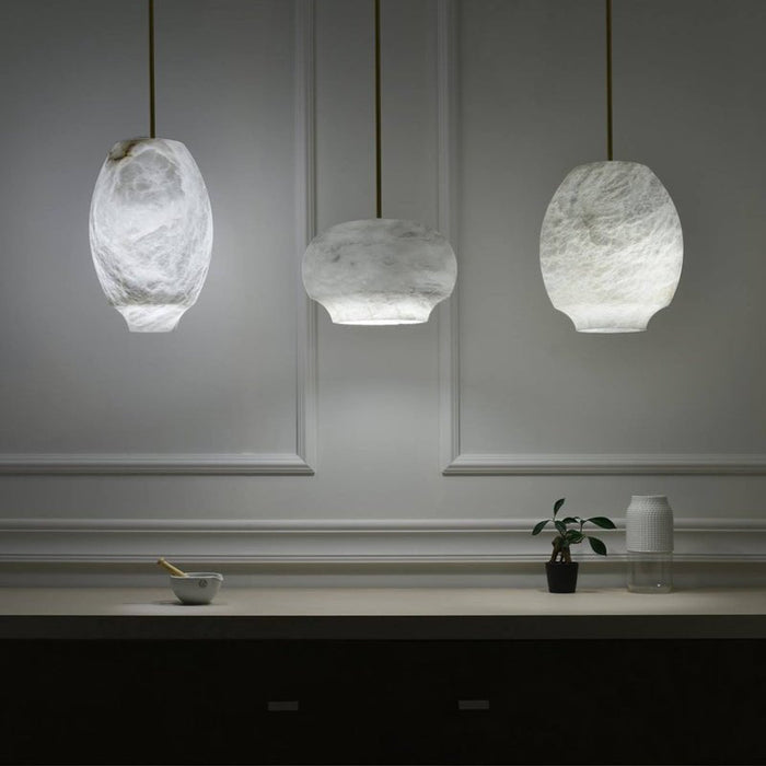 Camille Alabaster Pendant Lamp - Simprolos
